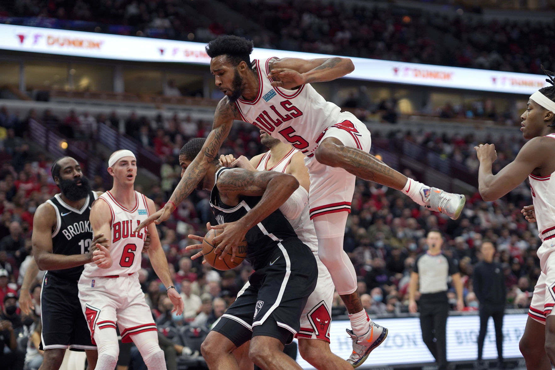 Nets Bulls Basketball